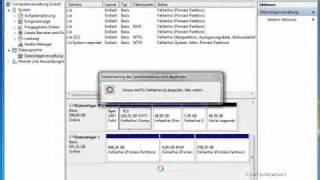 Windows 7 Partitionen verändern  TUTORIAL [upl. by Liagabba]