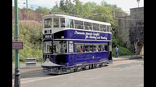 LCC No 1 Bluebird presentation at Crich on 13 September 2024 [upl. by Ahcsas904]