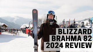 Blizzard Bramha 82  2024 Ski Test Review [upl. by Ainecey]