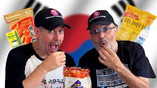 Americans Try Korean Food For the Very First Time [upl. by Hildie]