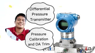 Rosemount  Differential Pressure Transmitter  Sensor Calibration  Adjustment  Tagalog Tutorial [upl. by Ynatil]