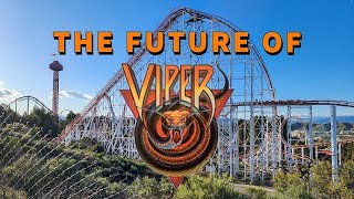 THE FUTURE OF VIPER at Six Flags Magic Mountain [upl. by Azil322]