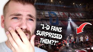 First Time REACTING to ONE DIRECTION quotRight Nowquot  Where We Are 2014 at San Siro  REACTION [upl. by Jammin97]