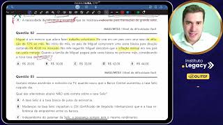 Questões 01 a 06  Simulado OLITEF 2024  Prof Danilo Lira CFP® [upl. by Cordle]