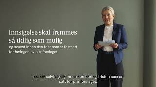 Miniwebinar  Innsigelsesrett i plan og bygningsloven [upl. by Ydnak]