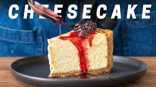 Creamy and Decadent New York Cheesecake No Waterbath [upl. by Eda593]