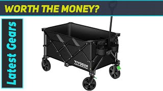 VIVOSUN Collapsible Wagon ULTIMATE Outdoor Gear [upl. by Christensen816]