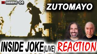 FIRSTTIME REACTION ZUTOMAYO  INSIDE JOKE Live musicvideoreaction japanese mysterious 🔥🔥🔥 [upl. by Herm]