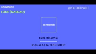 LODE Comstock Inc [upl. by Elena882]