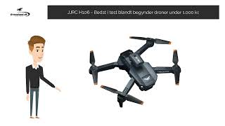 JJRC H106 mini drone  Bedst i test blandt droner under 1000 kr 🏆 [upl. by Eninnaej]