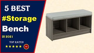 ✅ Top 5 Best Storage Bench For Bedroom 2021Tested amp Reviewed [upl. by Ledeen]