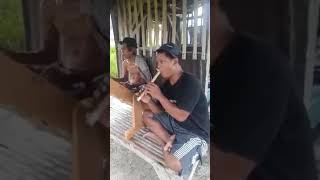 Suara asli Suling Banyuwangi kolaborasi angklung [upl. by Bruell]