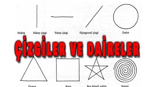 Ders 2 Çizgi Alıştırmaları  Daireler ve Çizgiler  Karakalem [upl. by Aleece]