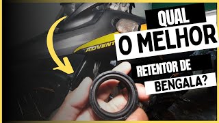 QUAL RETENTOR DE BENGALA UTILIZAR NA SUA XRE 300 E OUTRAS MOTOS [upl. by Garbe411]