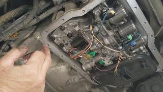 DIY transmission shift solenoid replacement [upl. by Dimah604]