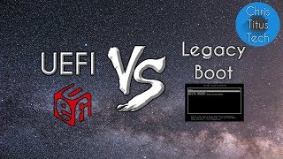 UEFI vs Legacy BIOS Boot  GPT vs MBR DOS  Explained [upl. by Dnomra562]