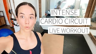 LIVE WORKOUT  Intense 30 minute cardio workout with modifications  Dr LA Thoma Gustin [upl. by Limaj812]