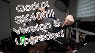 Godox SK400IIV unboxing comparison of the studio strobe [upl. by Osyth]