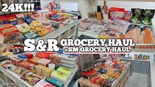 24K  SampR Grocery Haul  SM Grocery Haul  Lorelin Sia [upl. by Zaob62]