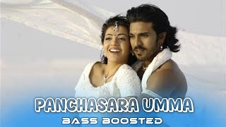 Panchasara Umma  Bass Boosted  Dheera  Vidhu Prathap  Bm Atmos [upl. by Anikes]