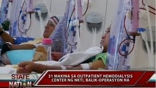 31 makina sa Outpatioent Hemodialysis Center ng NKTI balikoperasyon na [upl. by Ocir]