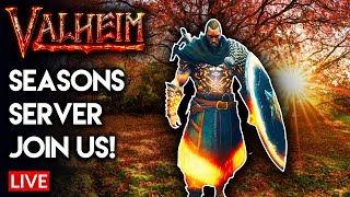 🔴 LIVE  Valheim Season Server JOIN [upl. by Alwyn]