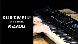 Kurzweil K2700 Full Buyers Guide  Lots Of Playing [upl. by Eilliw]