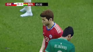 🔴EN VIVO CHILE vs BOLIVIA  Eliminatorias Sudamericanas 2024  PES 21 Simulation Gameplay [upl. by Acirehs]