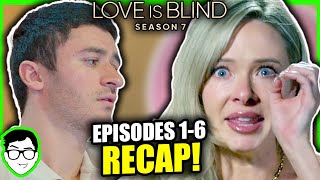 WHO GETS ENGAGED  Love Is Blind Season 7 REVIEW  RECAP  Episodes 16  Leo Brittany Hannah [upl. by Ahsyia344]