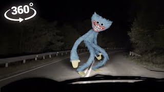 360° Huggy Wuggy found alone on the road [upl. by Beera]