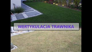 Wertykulacja trawnika  kiedy dbać o trawnik po zimie [upl. by Ohara]