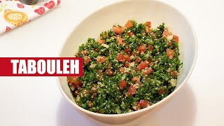 Tabouleh Taboulé recette facile nutritive et délicieuse [upl. by Attaynik921]