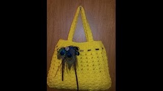 How to Crochet a Purse  Sunshine Purse [upl. by Adahs]