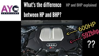 Heres the difference between Horsepower and Brake Horsepower [upl. by Irpac]