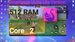 Smartgaga ULTRA Lite Version Android 442 For LowEnd PC 2GB Ram Free Fire OB30 Updated [upl. by Blodgett]