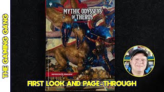 Dungeons amp Dragons Mythic Odysseys of Theros  First Look and PageThrough [upl. by Bannister837]