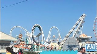 Sea Serpent at Morey’s Piers Off Ride Footage 2021 [upl. by Katzir]