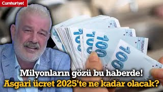 Milyonların gözü bu haberde Ali Tezelden flaş yorum Asgari ücret 2025te ne kadar olacak [upl. by Saxe]