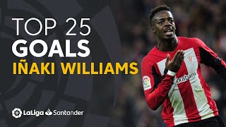 TOP 25 GOALS Iñaki Williams en LaLiga Santander [upl. by Ammon713]