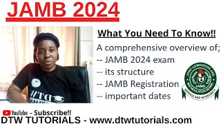 JAMB 2024 Exam Overview  What You Need to Know [upl. by Marcelo]