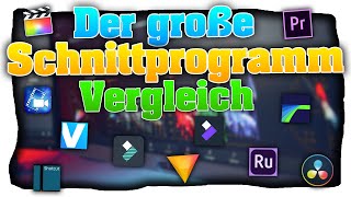 Videoschnittprogramme für PCMac amp AndroidiOS  Hier findest du das für dich beste Schnittprogramm [upl. by Lucian]