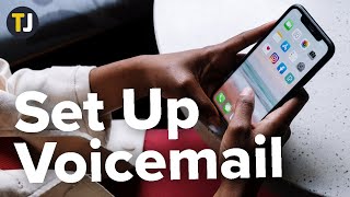 How to Set Up Voicemail on iPhone [upl. by Annauj]