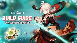 KAZUHA QUICK BUILD GUIDE Kazuha Build  Artifacts Weapons amp Teams  Genshin Impact [upl. by Amedeo]