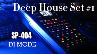 Deep House Set Live 1 Roland SP404 MK2DJ Mode [upl. by Minor726]