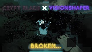 Crypt Blade  Visionshaper is devastating  Deepwoken [upl. by Thynne]