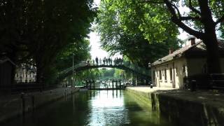 Canal StMartin  Paris [upl. by Pinkerton]