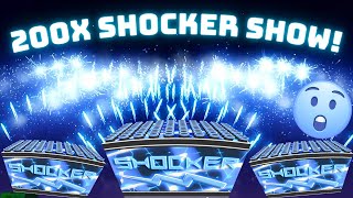 Insane 200x shocker show in fireworks playground Roblox [upl. by Schaper674]