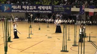 Haidong Gumdo 2012 Bamboo Cutting [upl. by Ettedanreb]