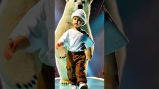 2YearOld Steals the Show with a Lion and Tiger on AGT AI Magicquot shorts cute adorablekids agt [upl. by Adriena514]