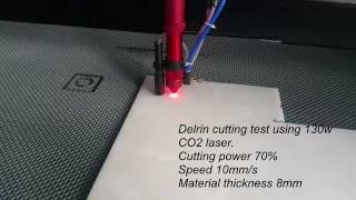 Delrin CO2 laser cutting [upl. by Vala]